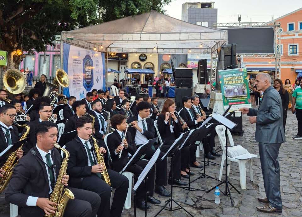 Circuito cultural apoiado pelo Banco do Nordeste leva concerto de filarmônica a Batalha neste sábado