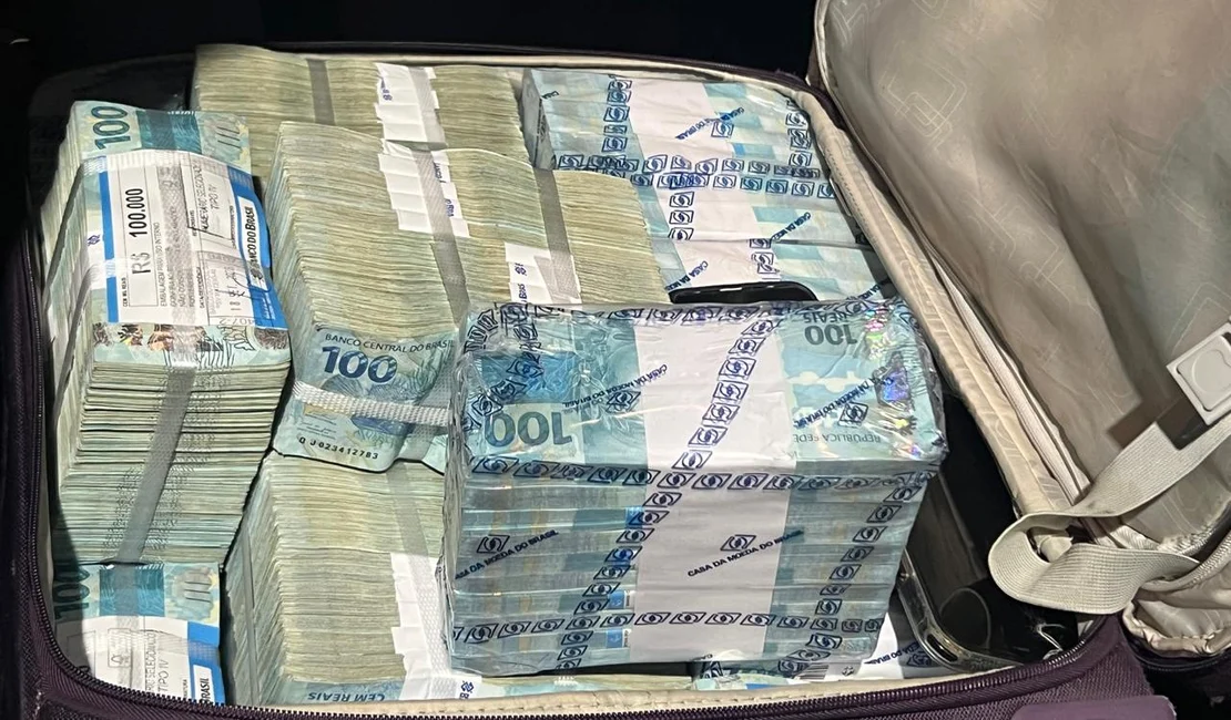 Diretor de empresa de iluminação pública de Maceió é preso com R$ 2 milhões, durante ação entre as polícias de Alagoas e Sergipe